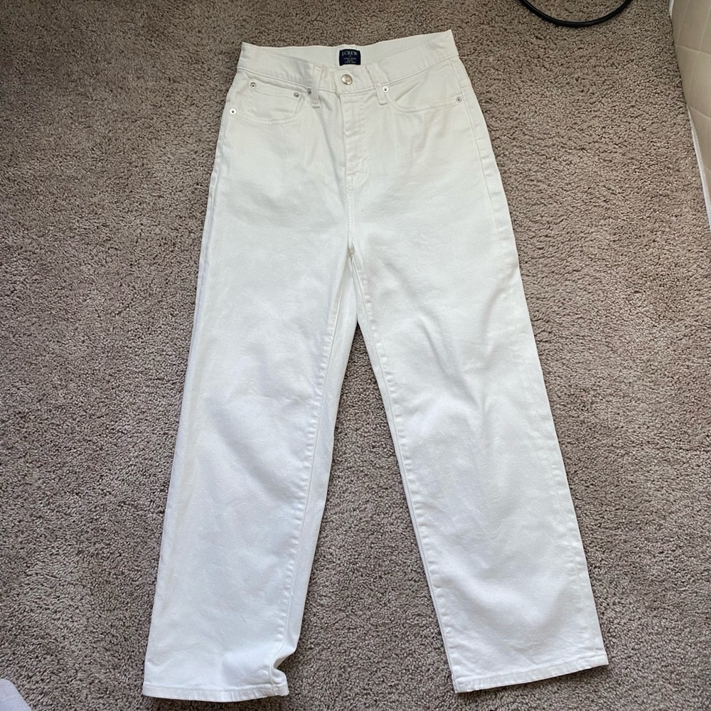 NWT J-Crew white pants